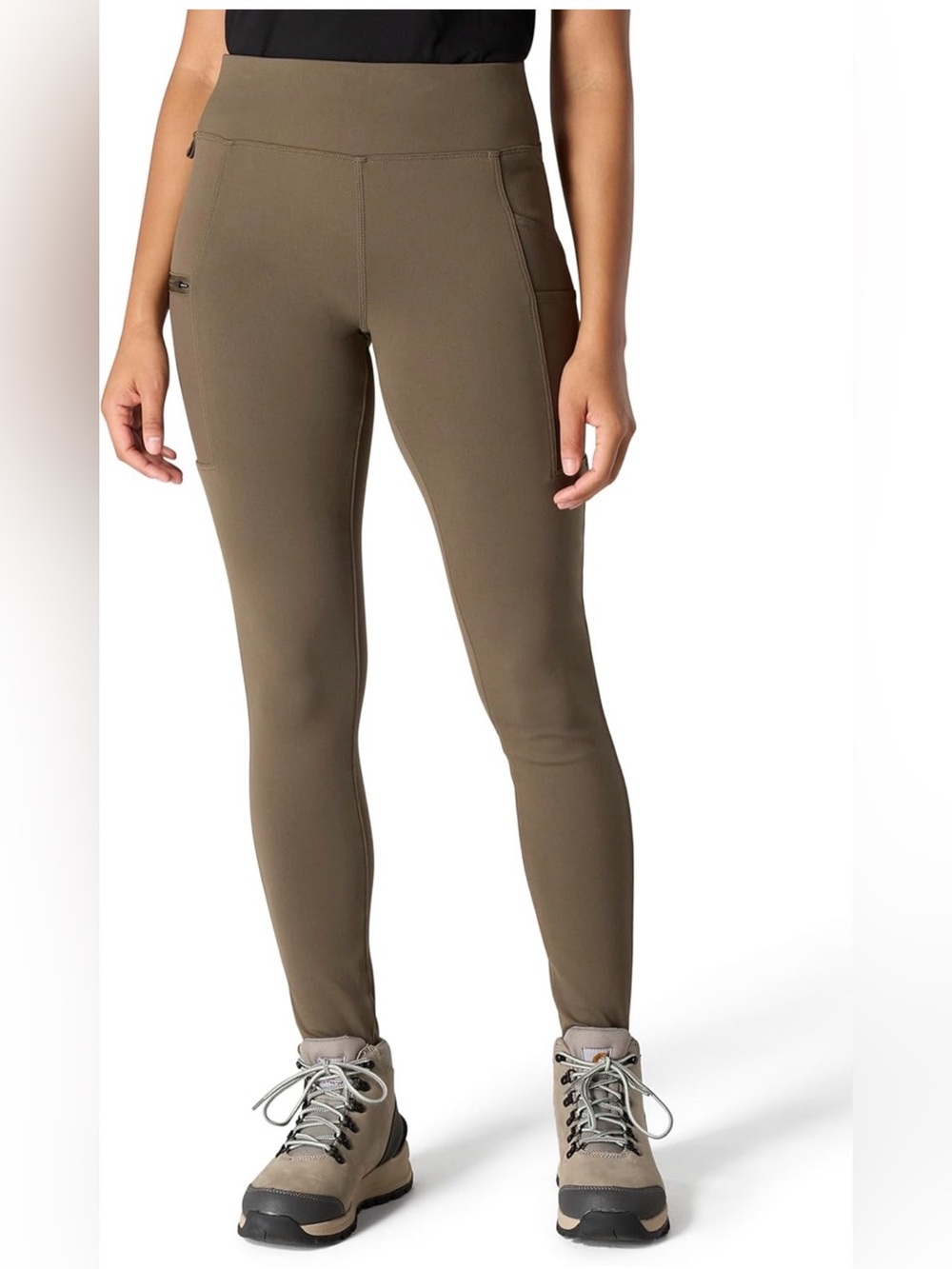 Carhartt Womens Force Fitted Lightweight Leggings, Tarmac, Small